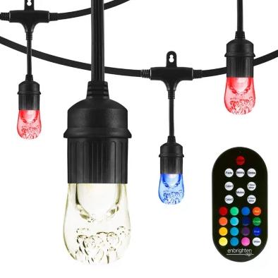 Ecoscapes 24’ LED Shatterproof Café Lights