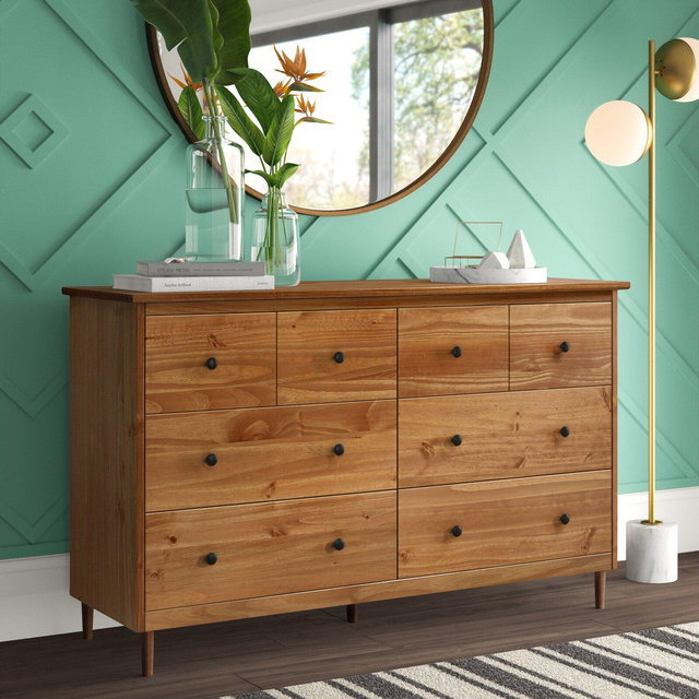 Lafever 6 Drawer 57'' W Double Dresser