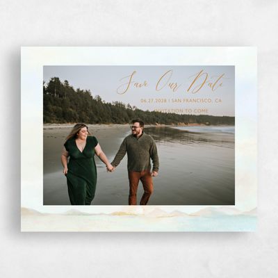Blue Mountain Wedding Save the Date - Andalusia Photo