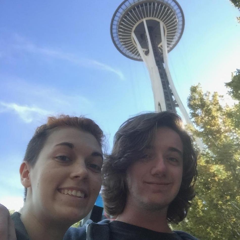 Paul's first trip to Seattle.