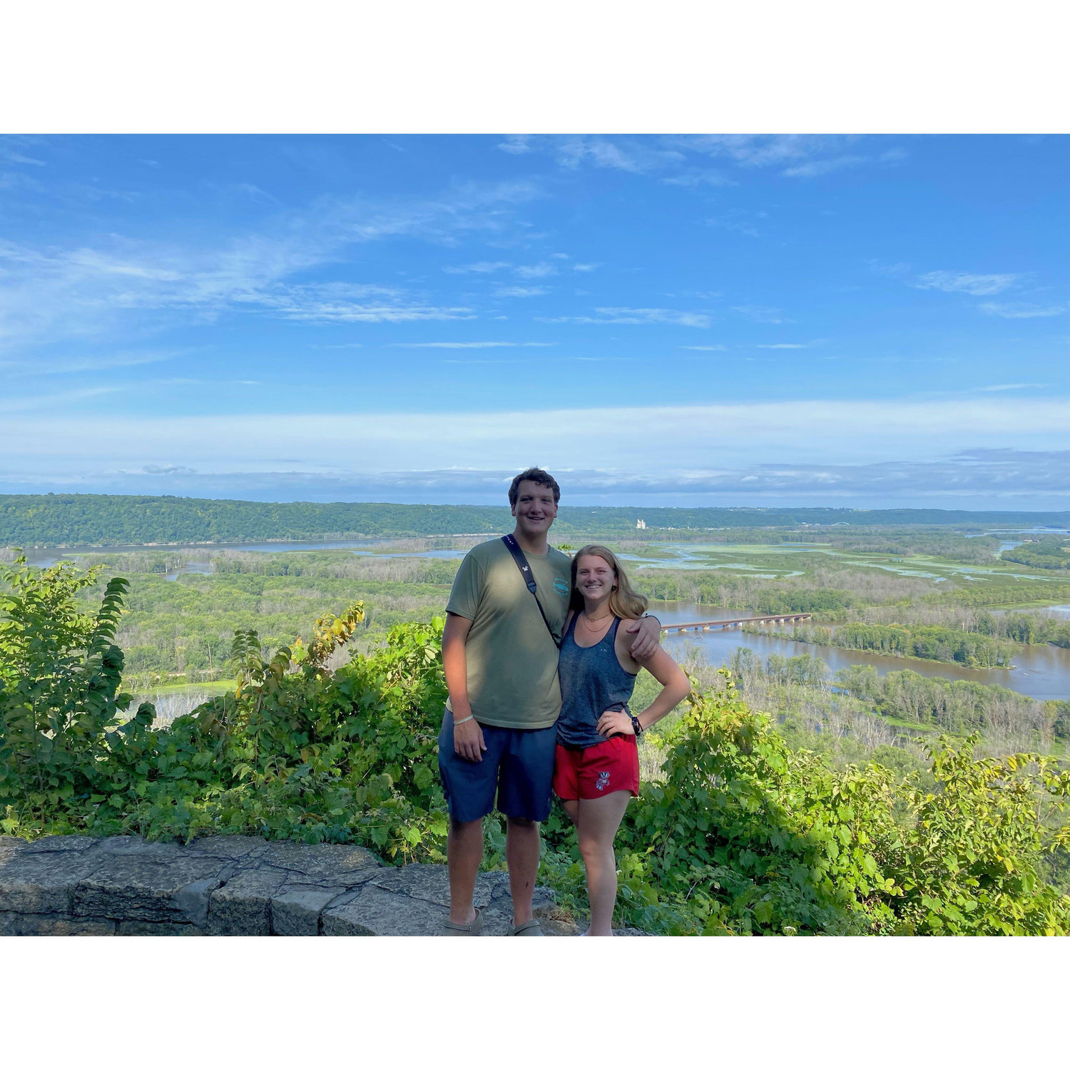 Our first camping trip together in WI!