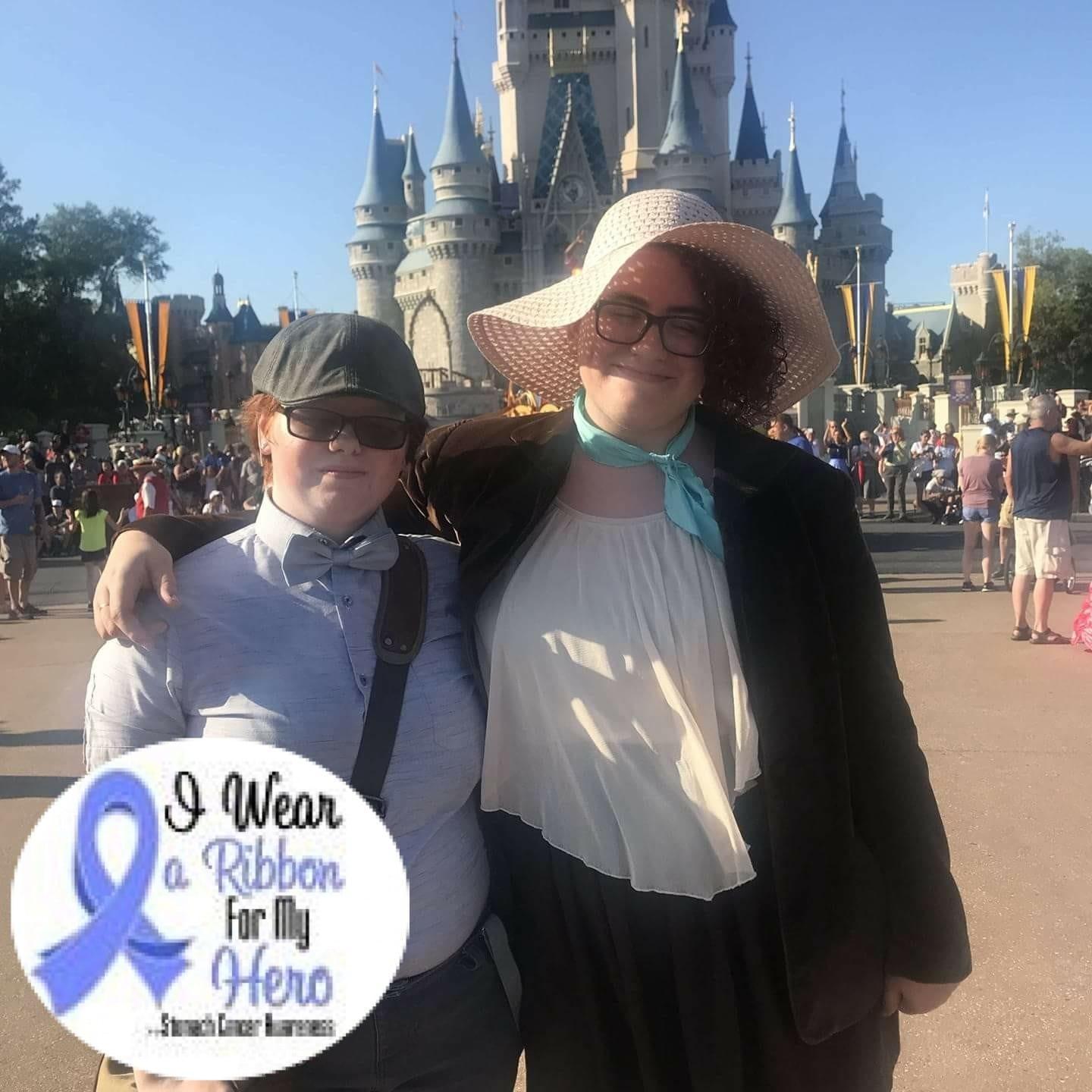 Dapper Day 2018, with Immogen as Tramp and Kate as Lady