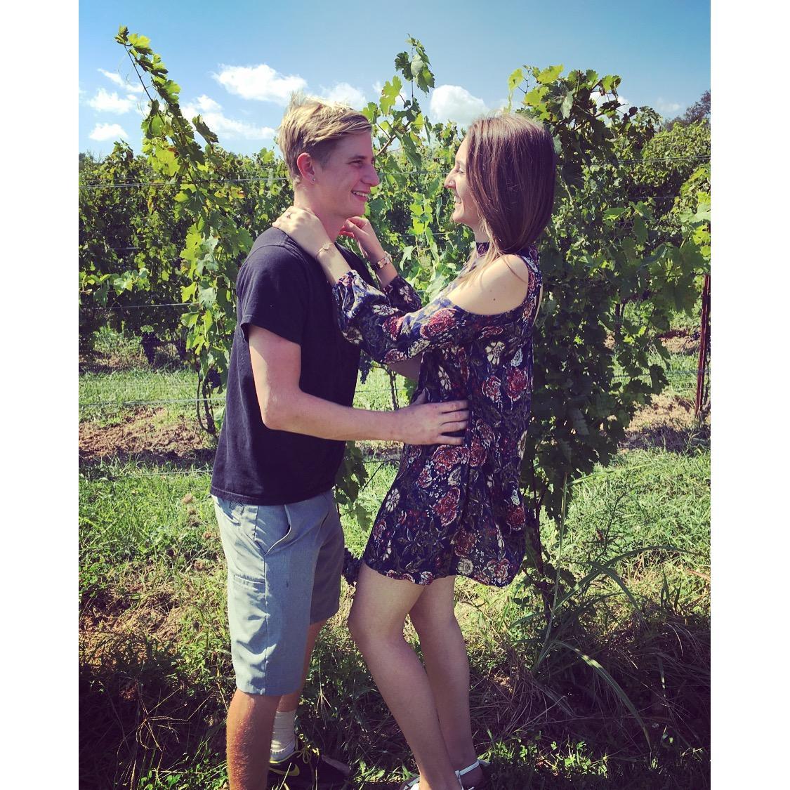 Always a good time at the winery. 2017.