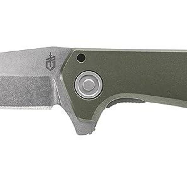 Gerber Gear Fastball - Folding Knife with Lock Release for EDC Gear - Flat Sage