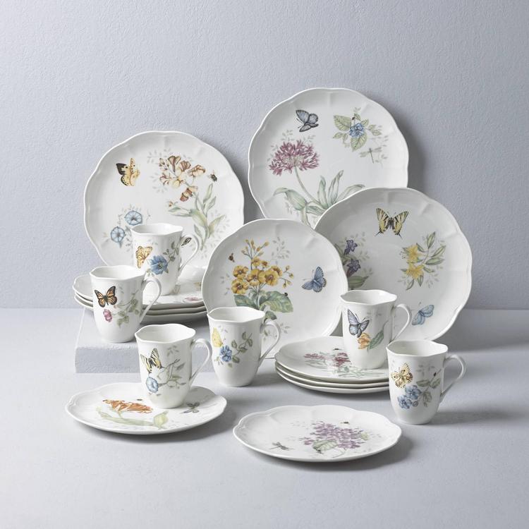 Lenox Dinnerware Lenox Melamine Butterfly Meadow 28 Piece