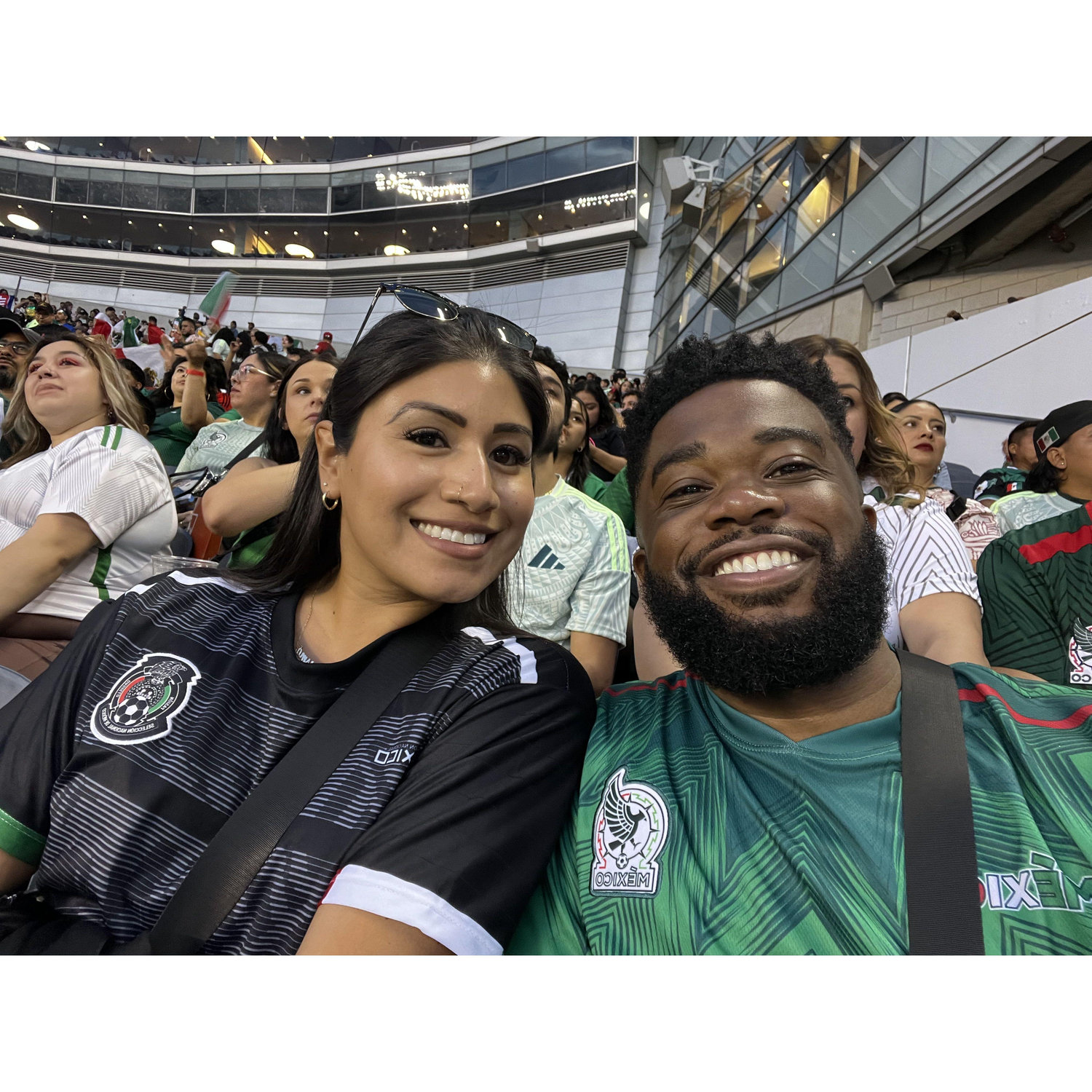 We definitely love Sports. Mexico Soccer game.