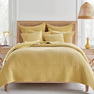 Mills Waffle 3-Piece Quilt Set