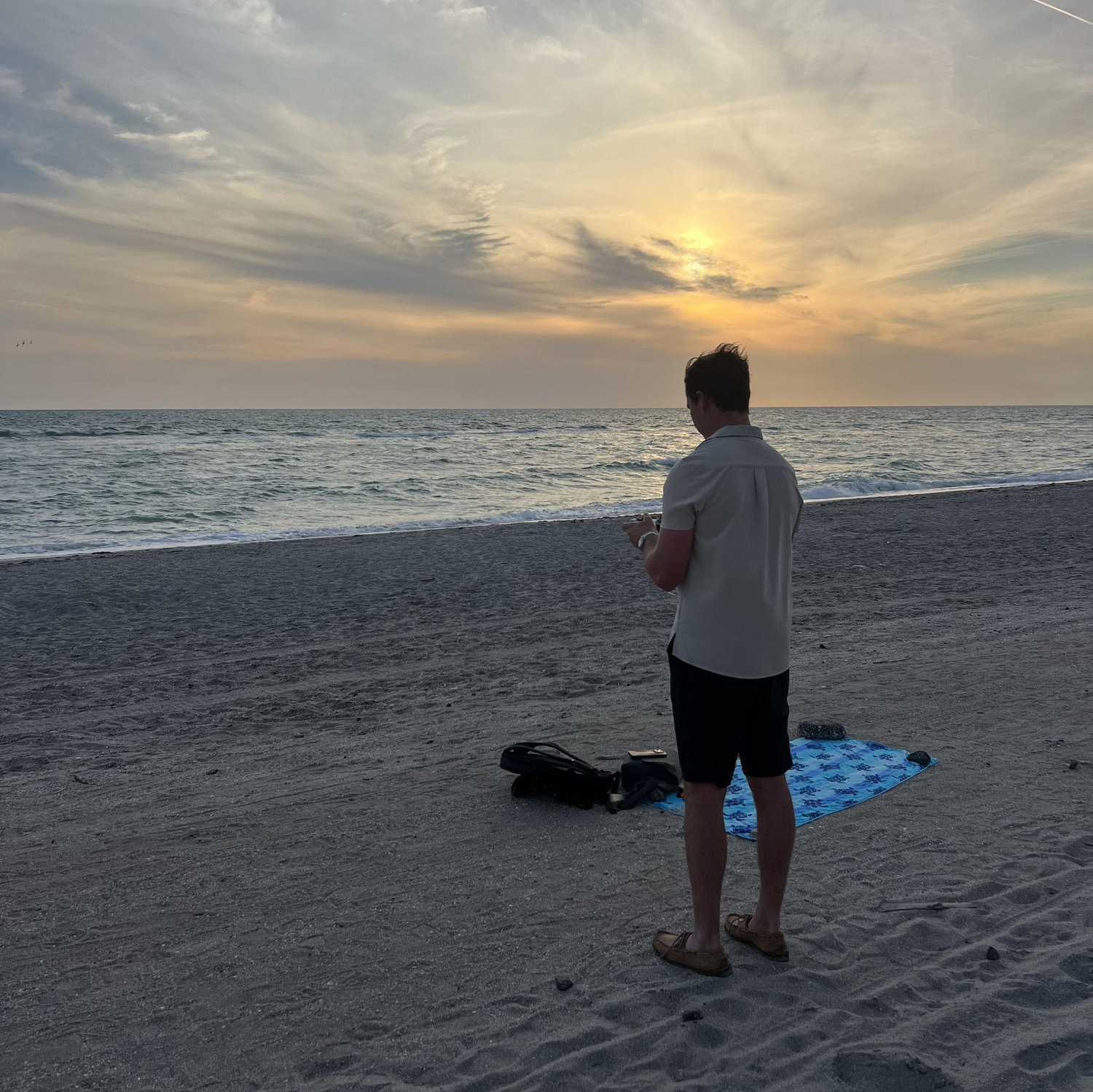 moments before the proposal
