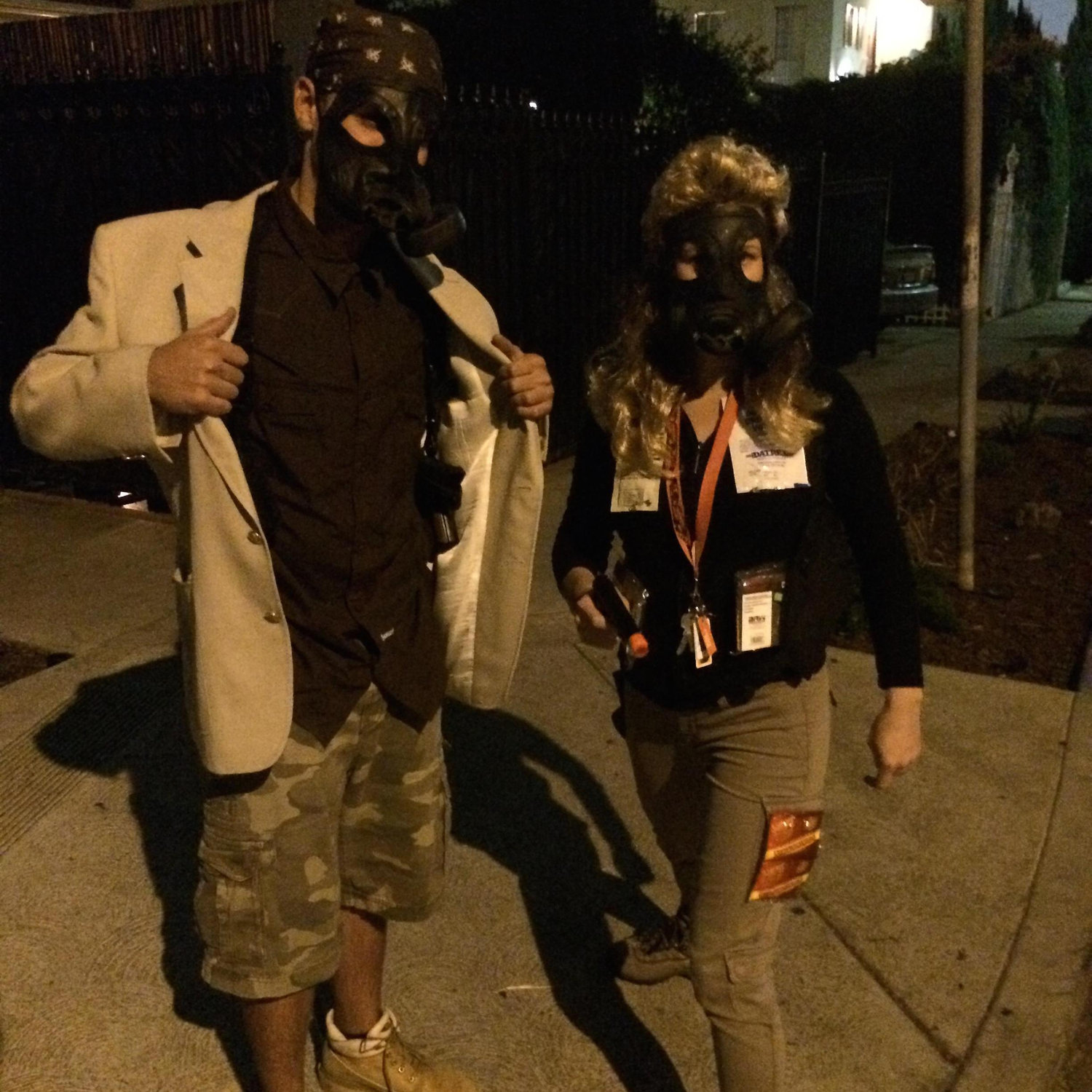 Did I say we love Halloween? Doomsday preppers!