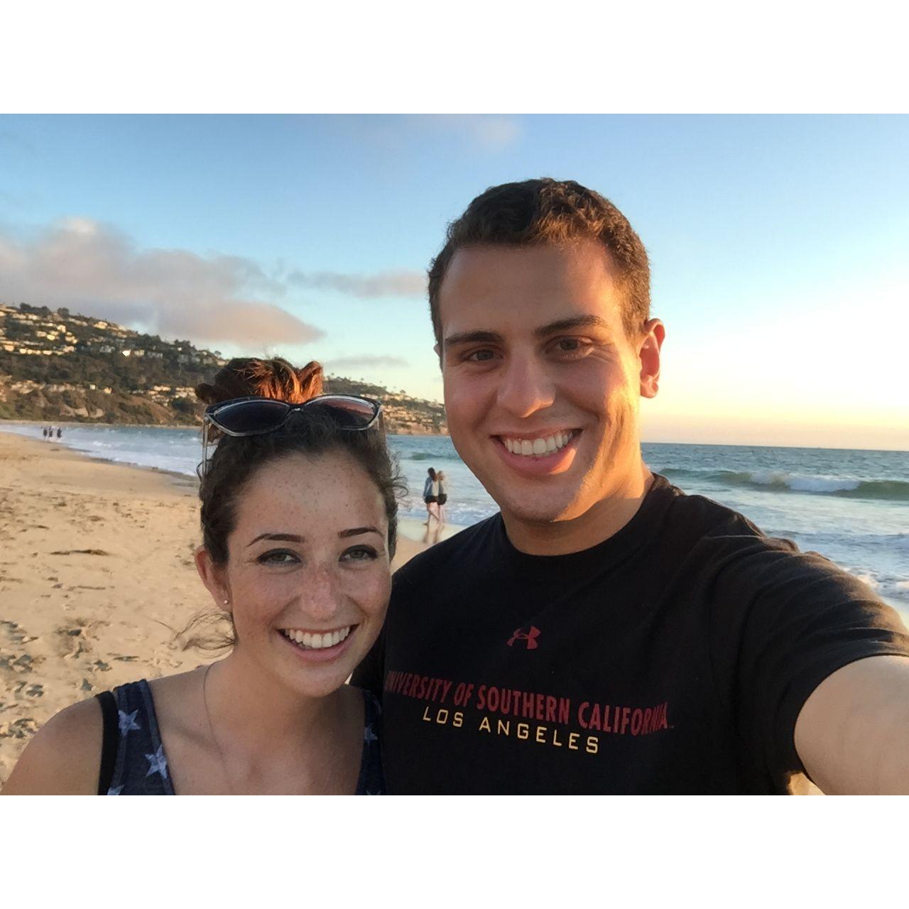 June 2015: Stephen showed Grace around his hometown in the South Bay.
