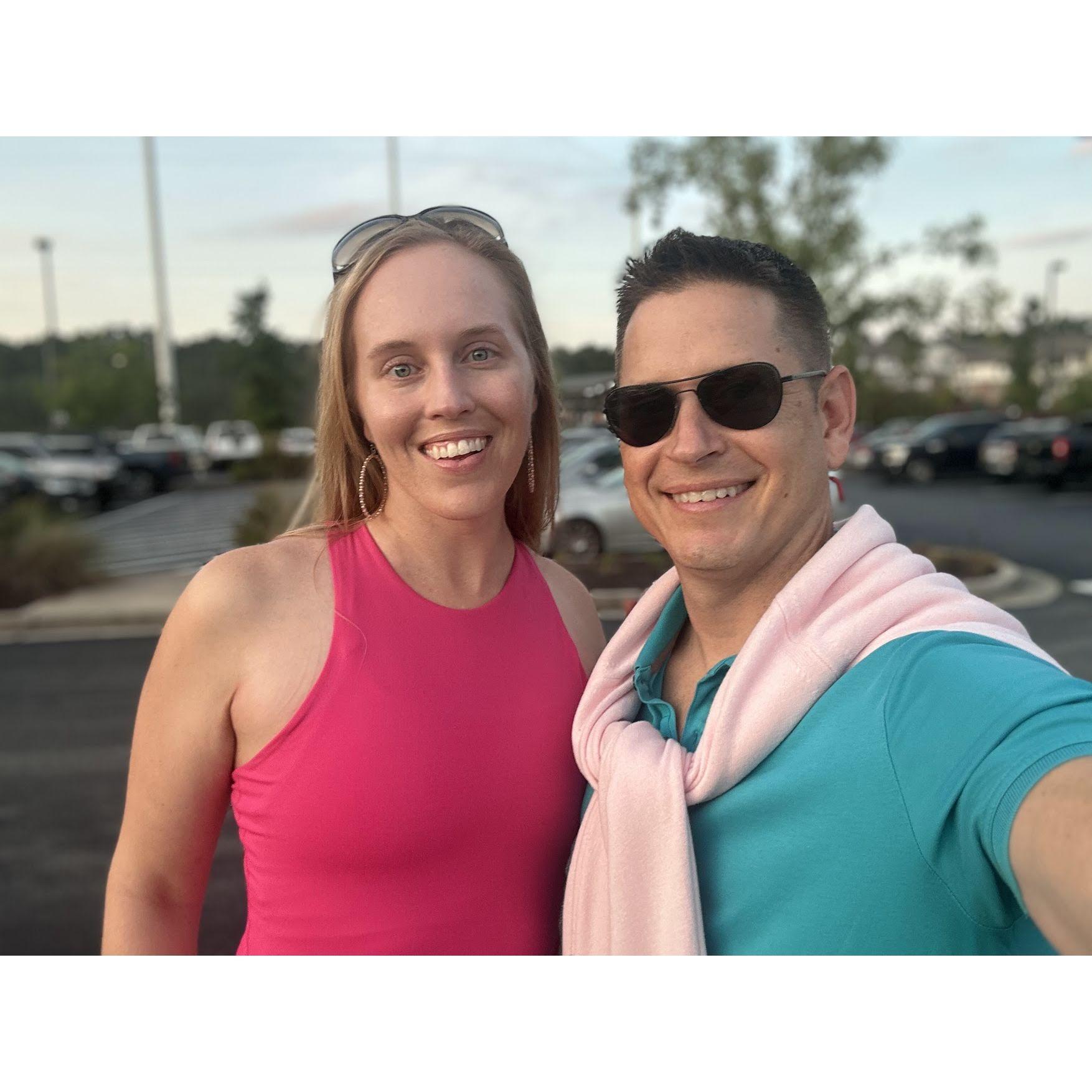 Barbie and Ken go to the movies