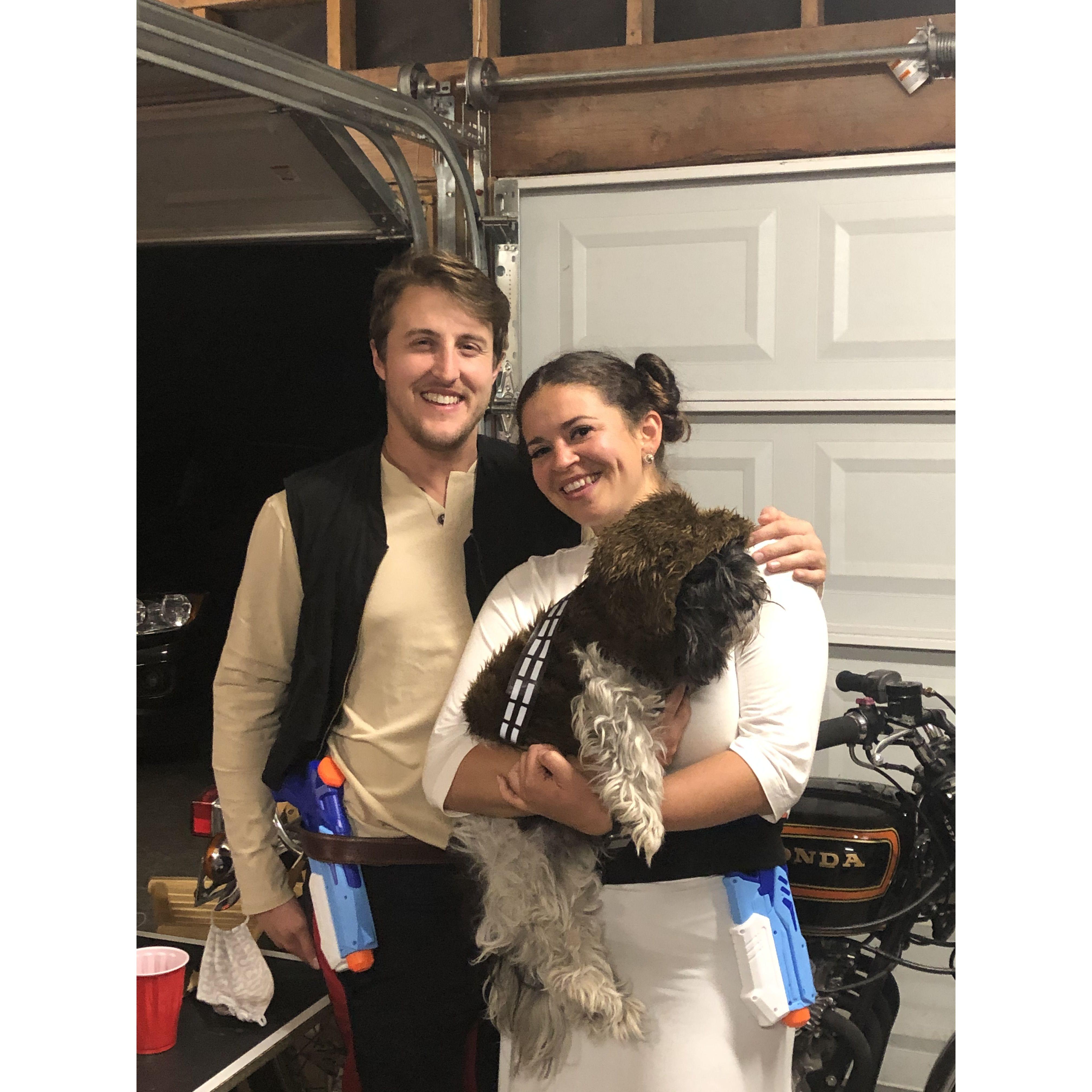 Princess Lea finally found her Han! <3