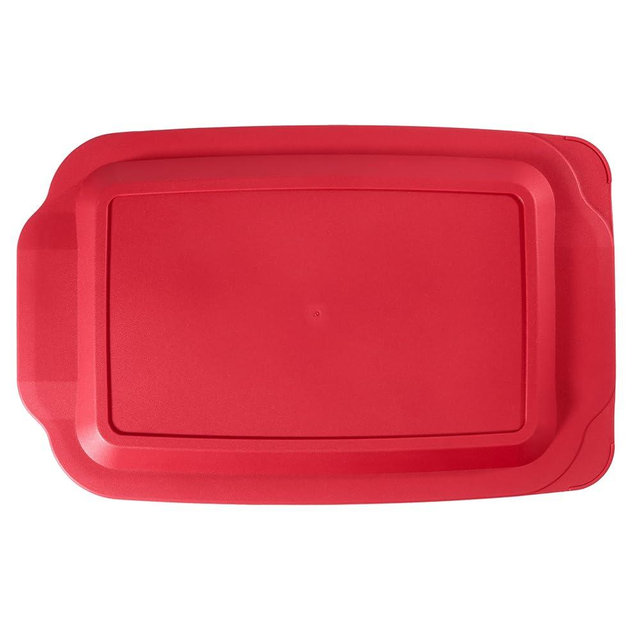 Replacement Lid for Pyrex 9 x 13 Casserole Glass Baking Dish Container Cover 3 QT 233-PC (Red)