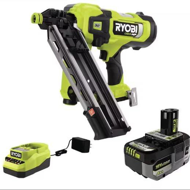 18V ONE+ HP BRUSHLESS 30° AIRSTRIKE FRAMING NAILER KIT