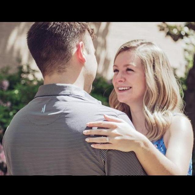 Moments after Jessie said yes