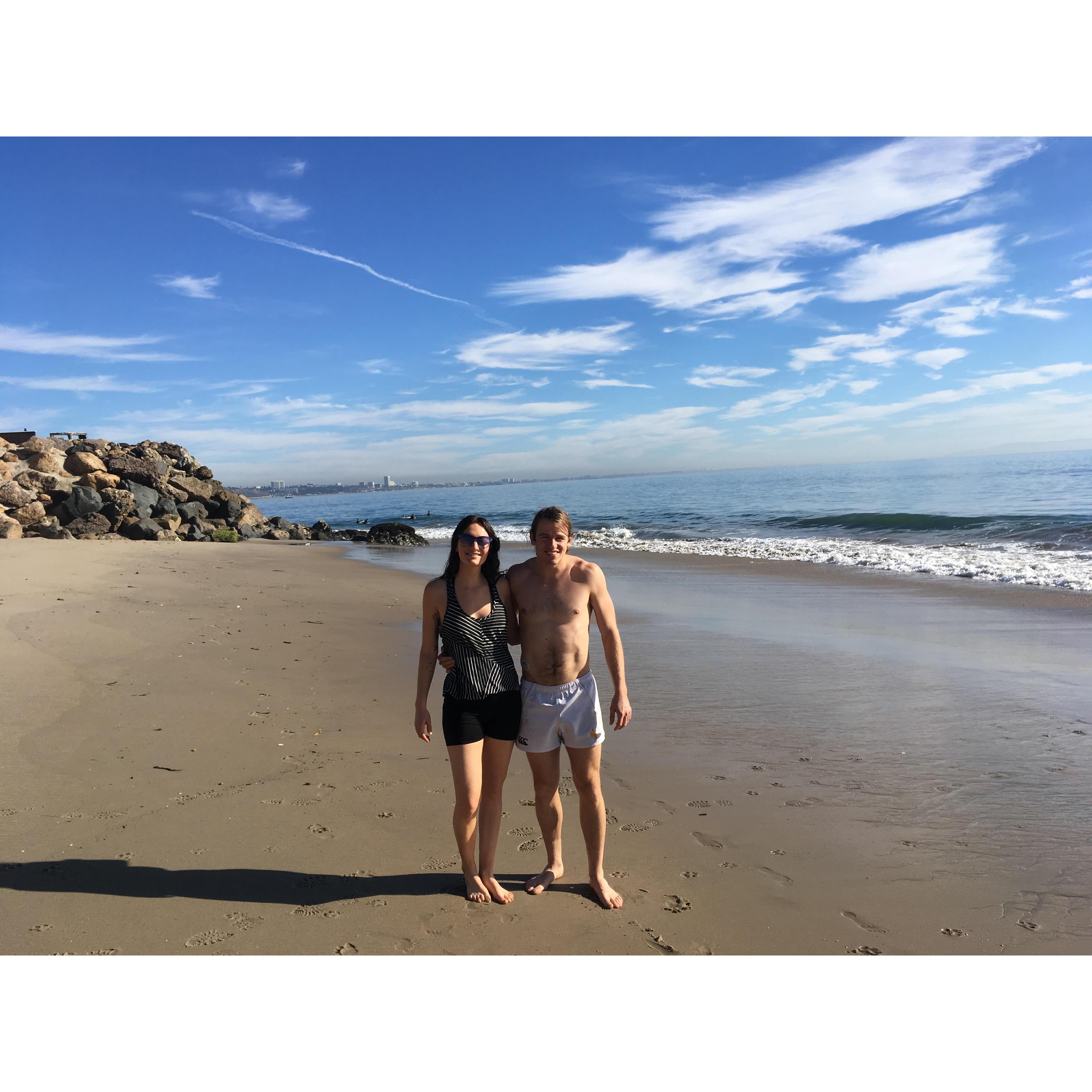Visiting friends in LA