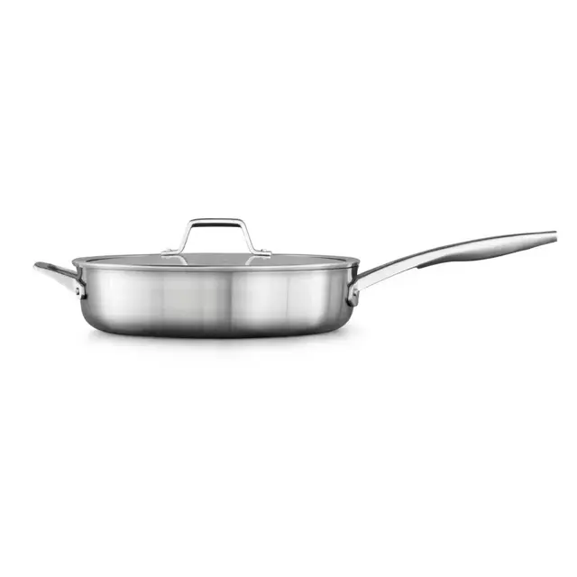 Calphalon Premier™ Stainless Steel 5-Quart. Saute Pan