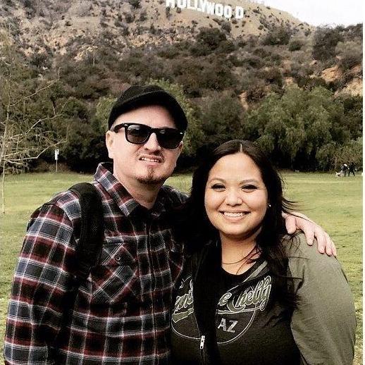 First time Alisha went to visit LA.
