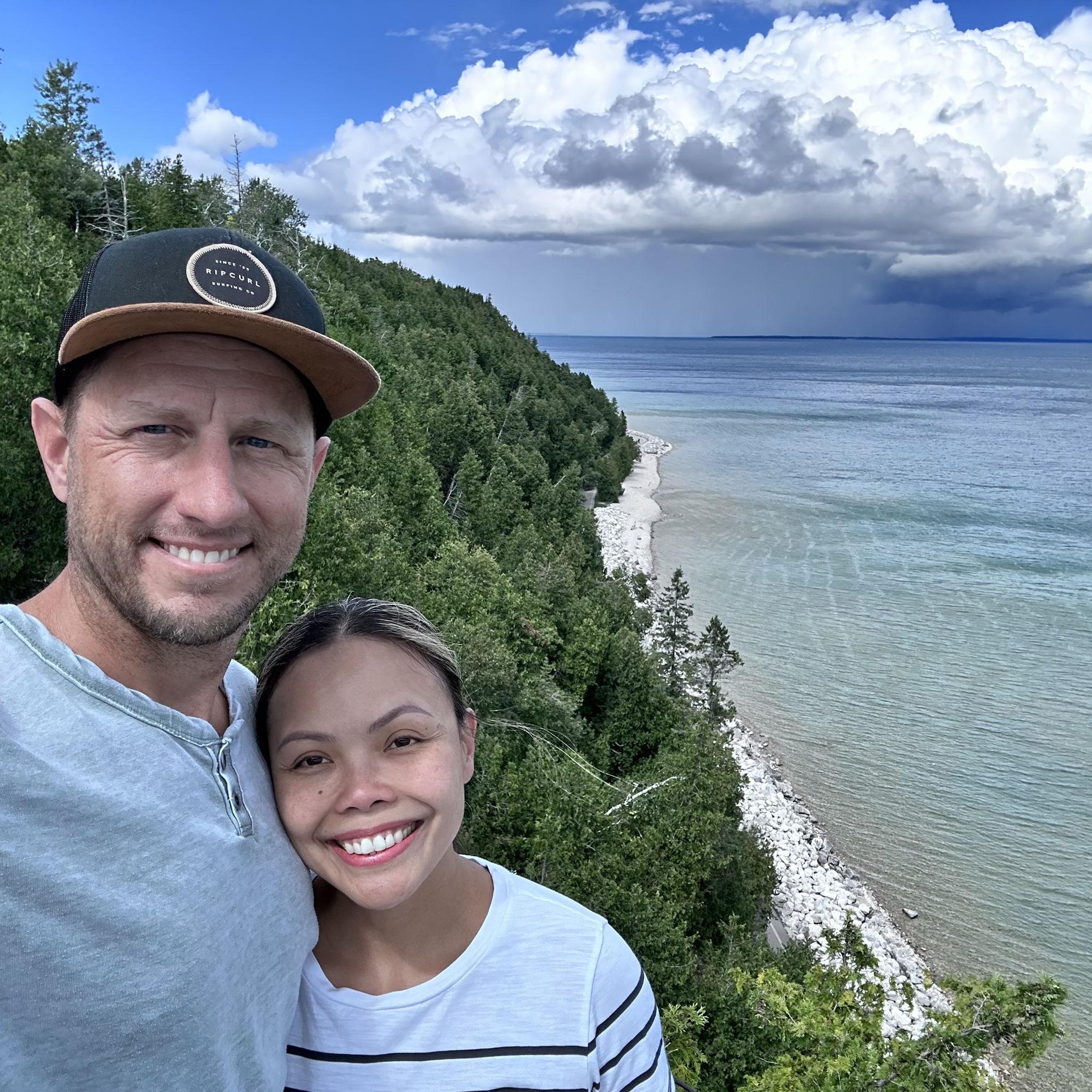 Paradise found on Mackinac Island.