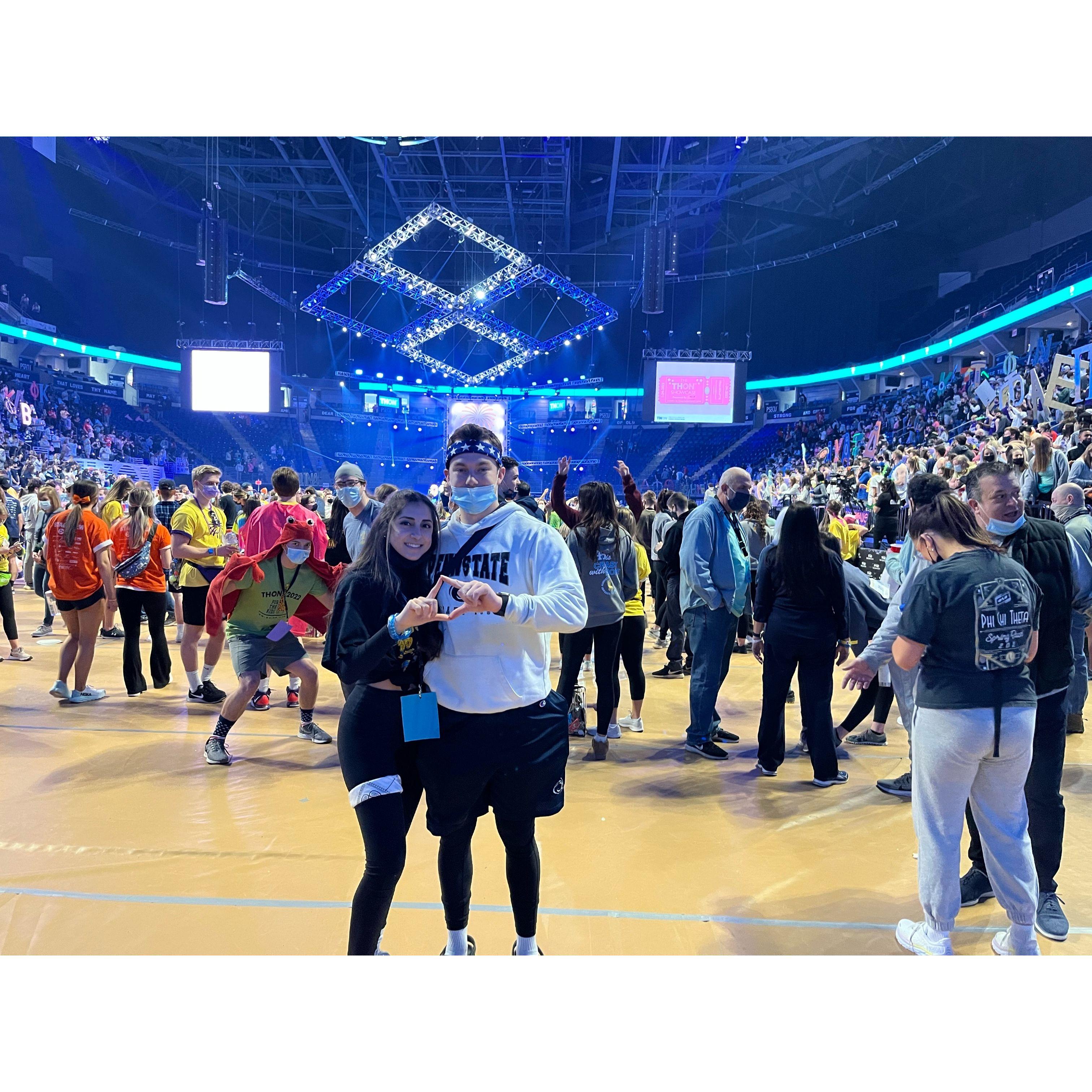 February 19, 2022. Our second 46 hour dance marathon together! We were seasoned pros by then.