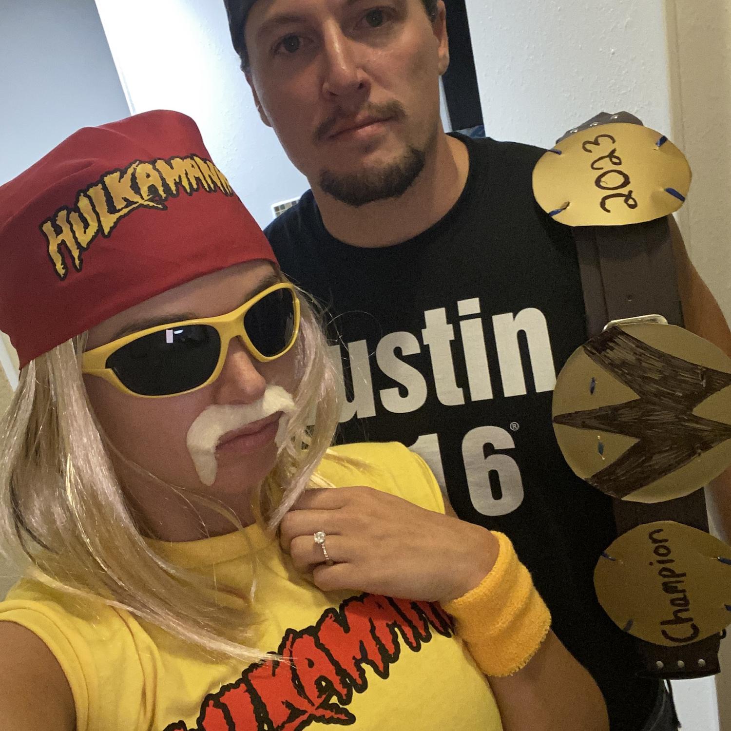 Hulk Hogan and Stone Cold Steve Austin