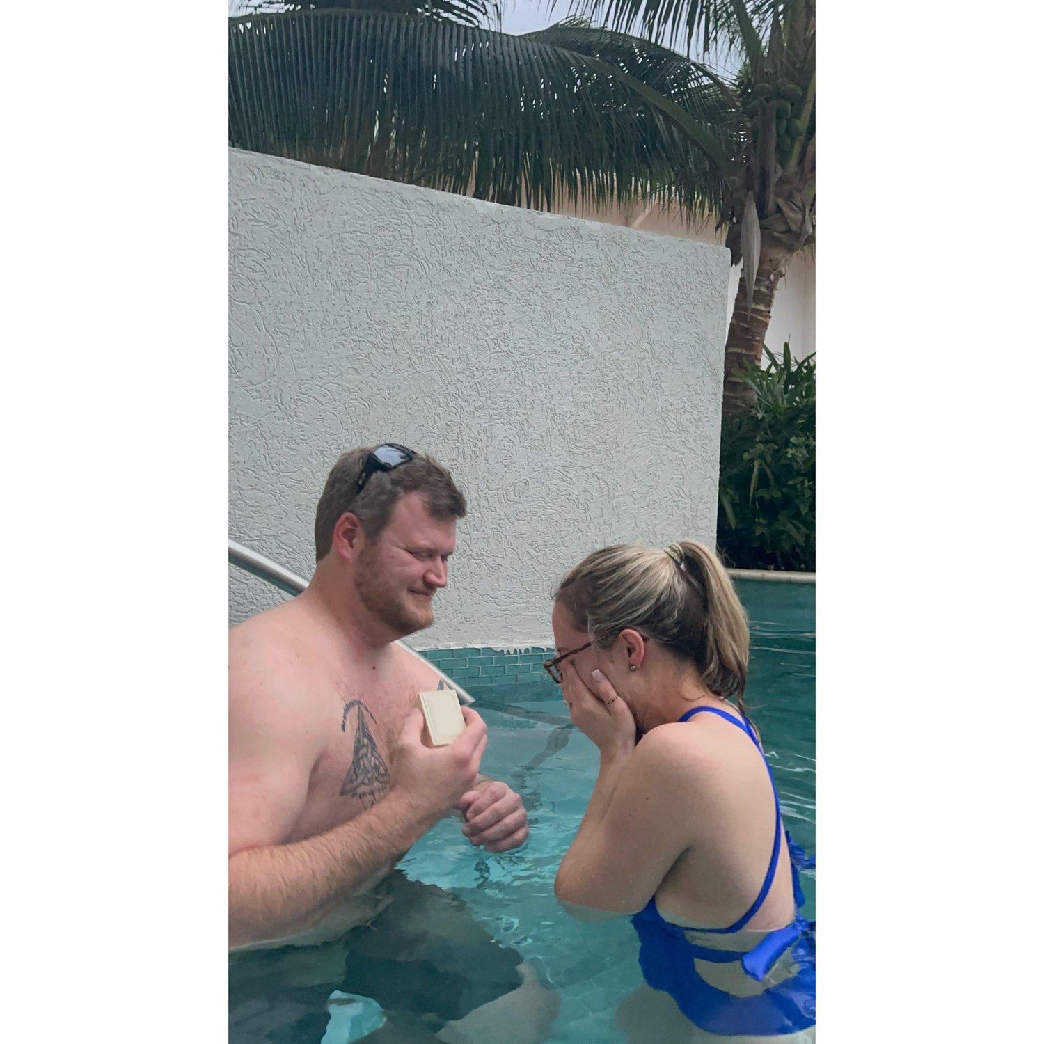 He Proposed! In Jamaica!
