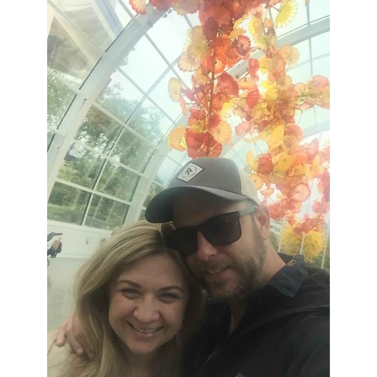 Chihuly Art Museum, Seattle, 4th of July 2019