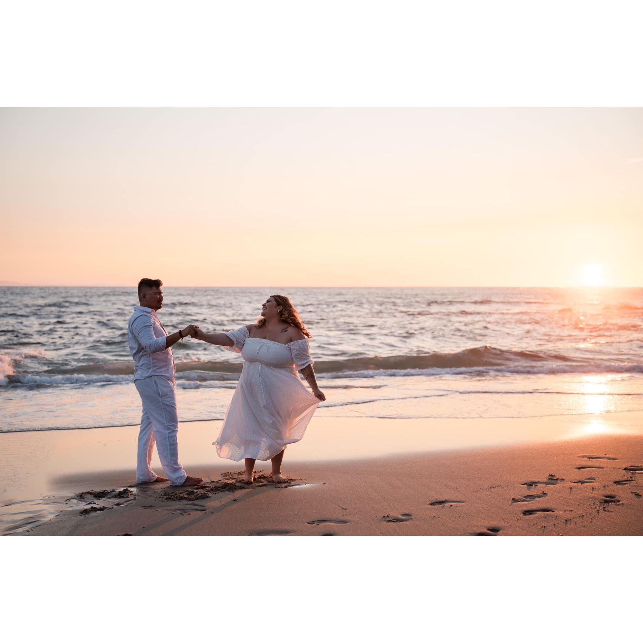 Engagement photos in Laguna Beach