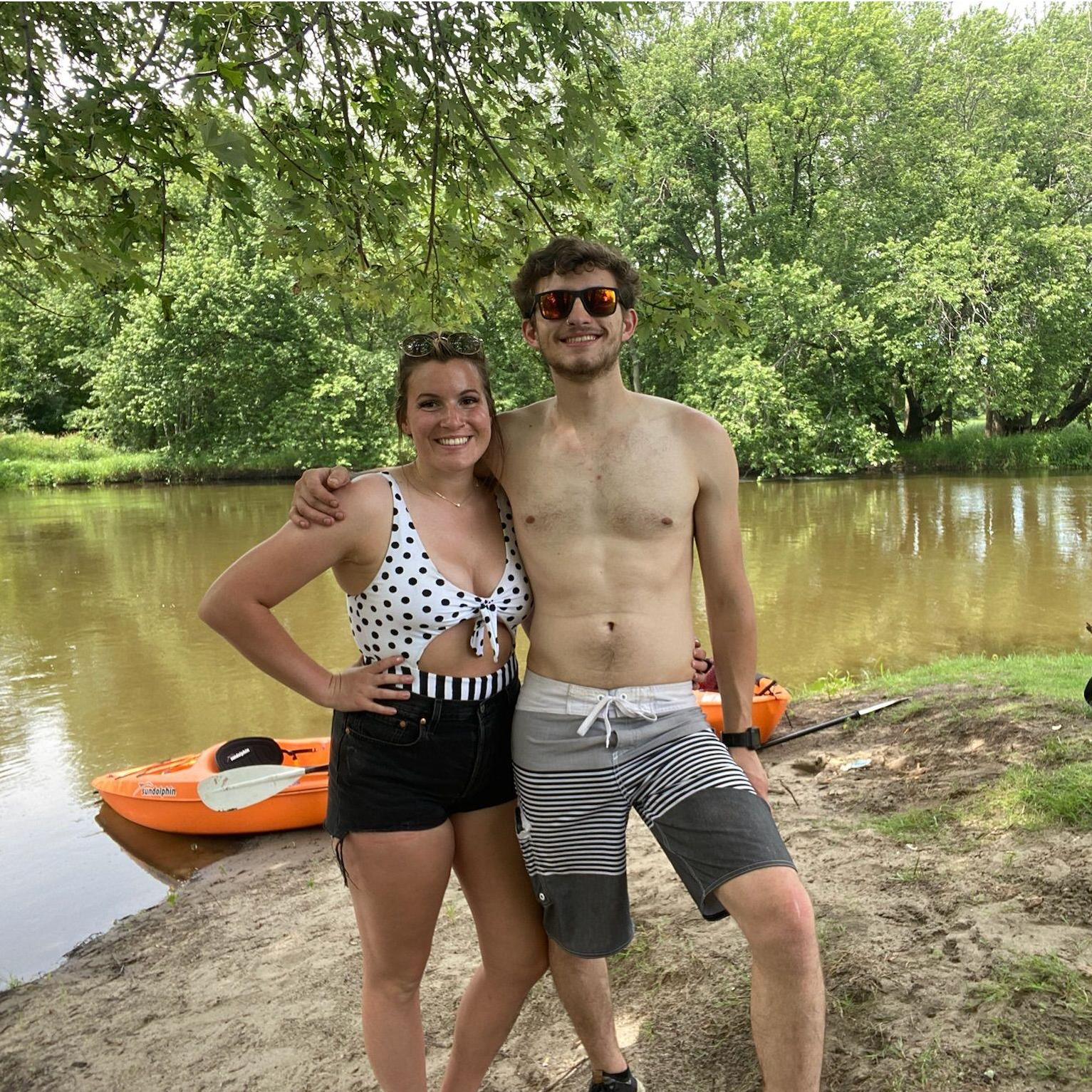 Our first (and only) kayak adventure thus far.