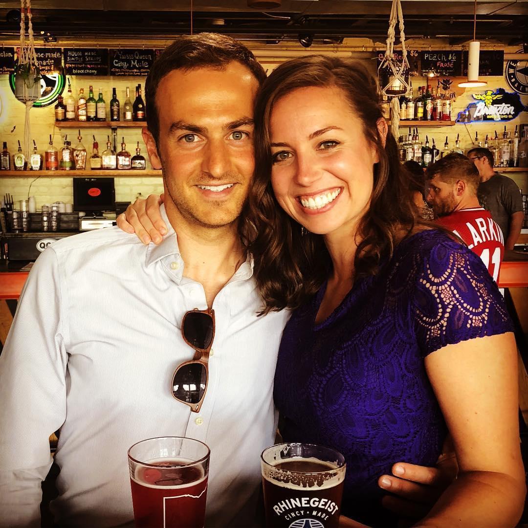 Just some lovebirds having a drink