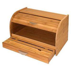 Honey-Can-Do Bamboo Bread Box - Bamboo