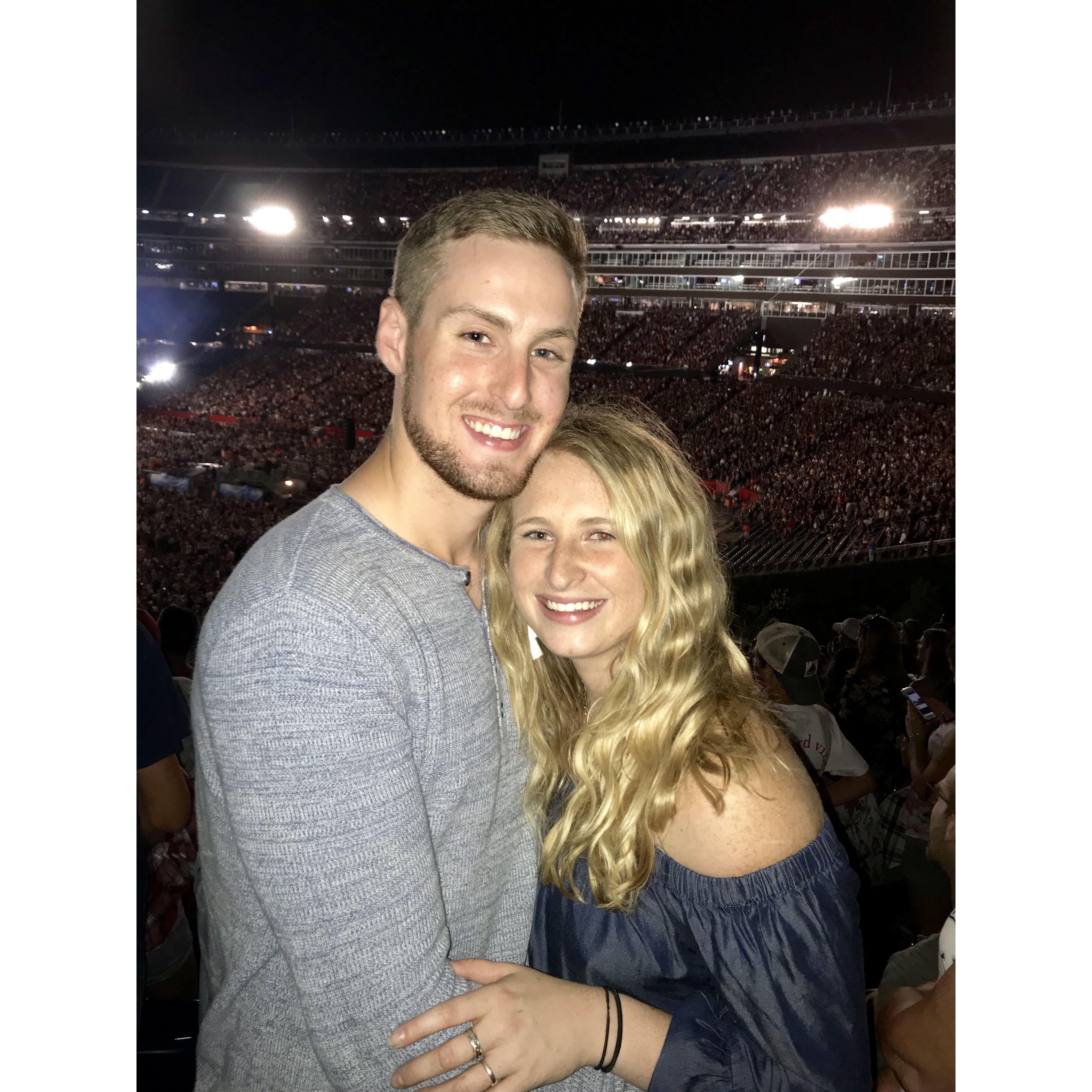 Kenny Chesney concert 2018 at Gillette Stadium.