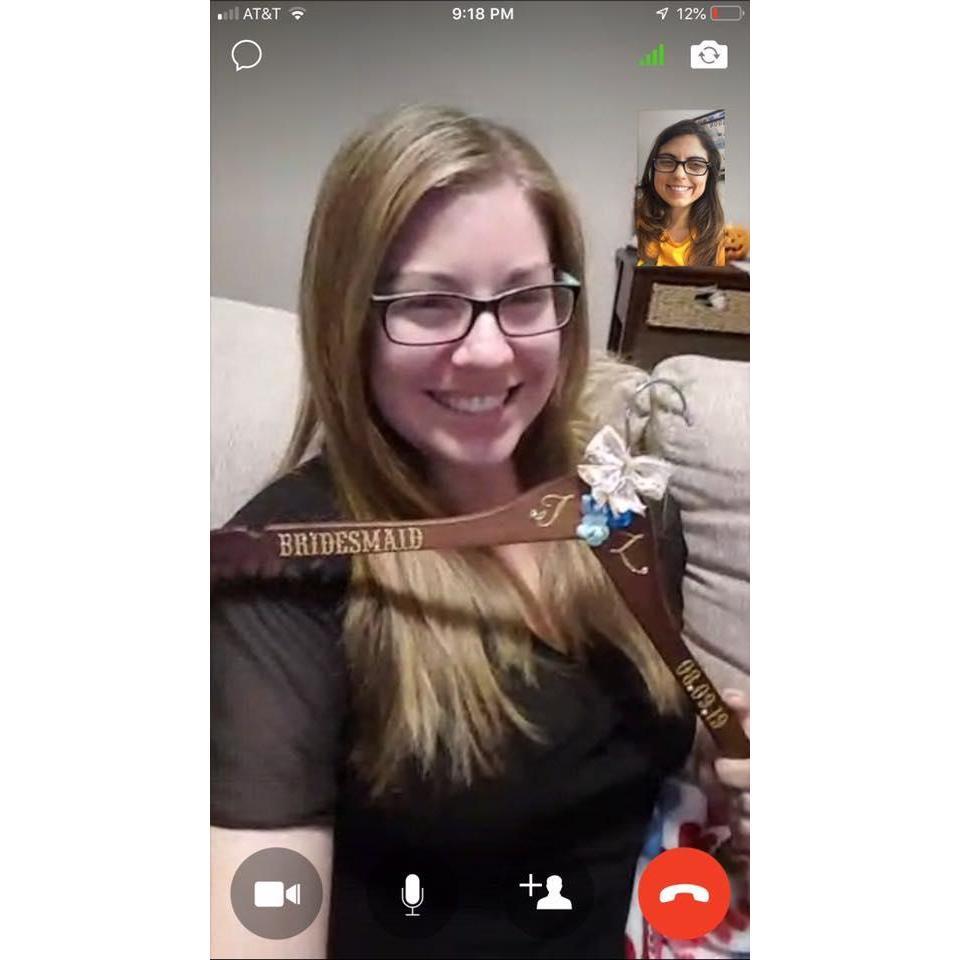 Long distance "bridesmaidposal" was a success!