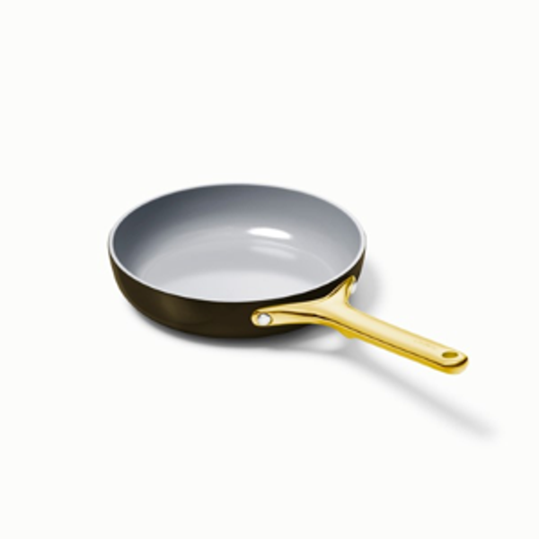 Black & Gold Mini Fry Pan | Non-Toxic Surface | Ceramic Non-Stick