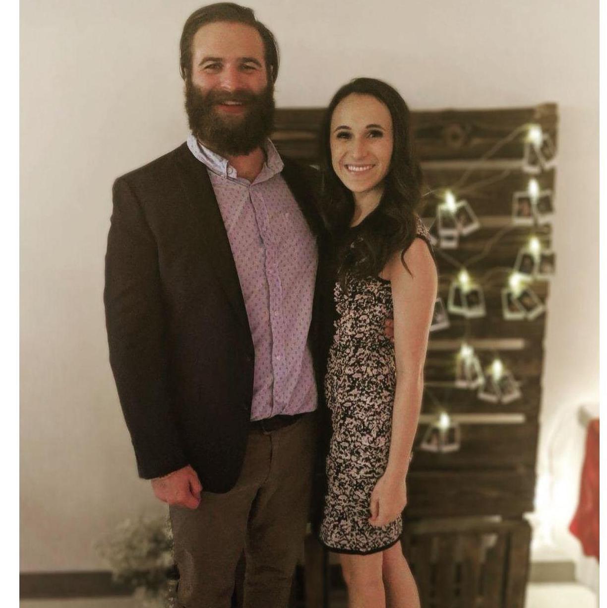 The first wedding we attended together, when Gianna met Zeke's family!