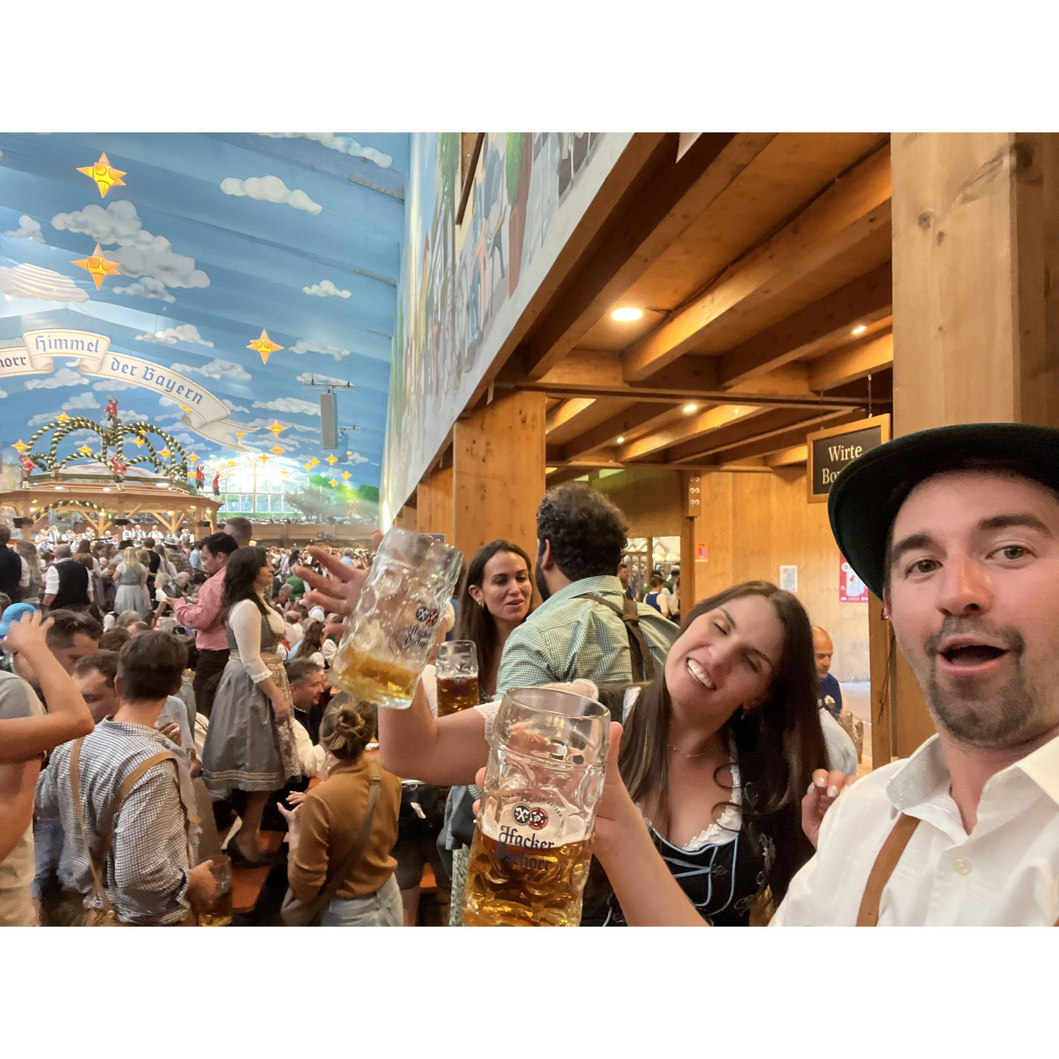 Dancing & Singing at Octoberfest Germany!
