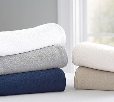 Diamond Organic Cotton Blanket