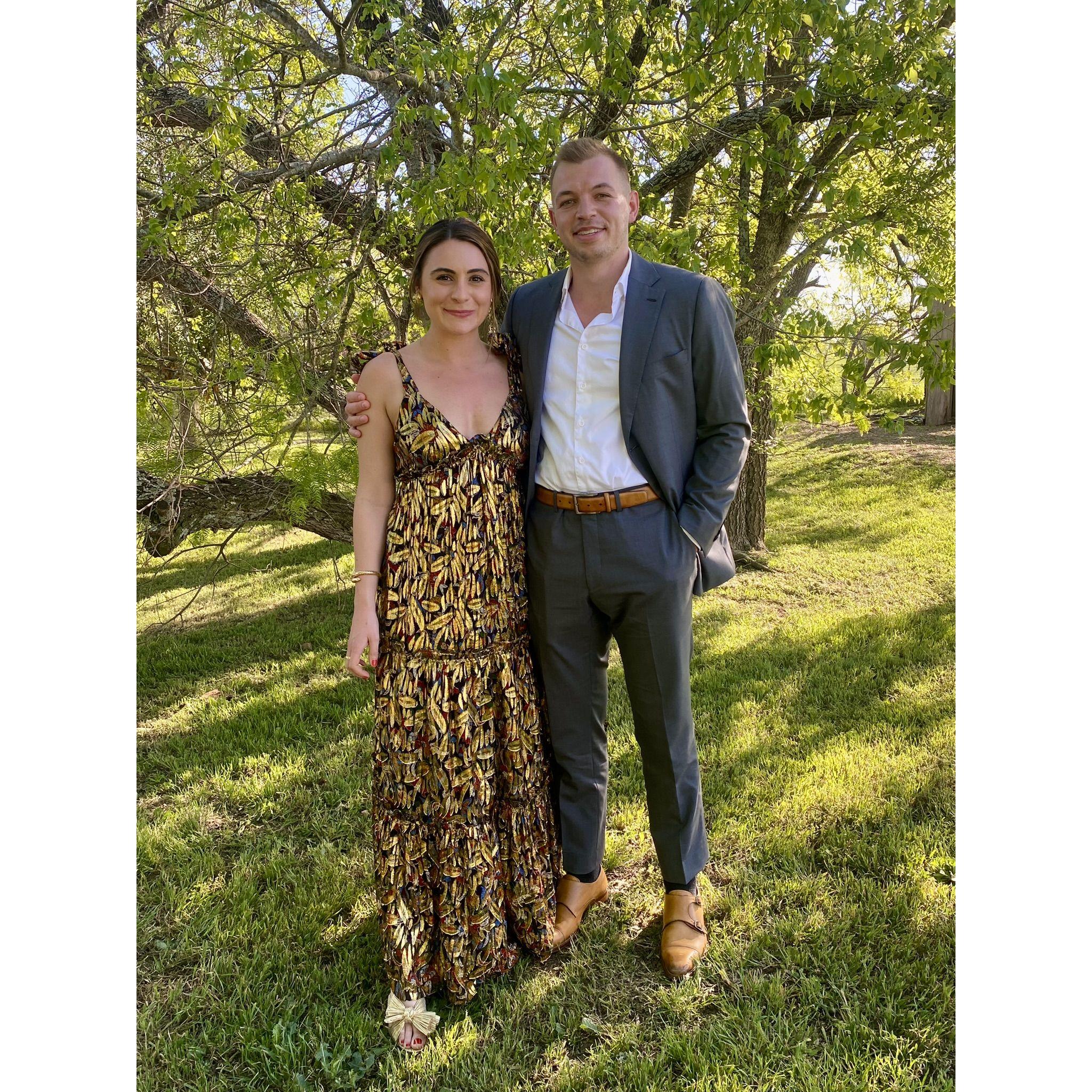 At Morgan & Austin's Wedding