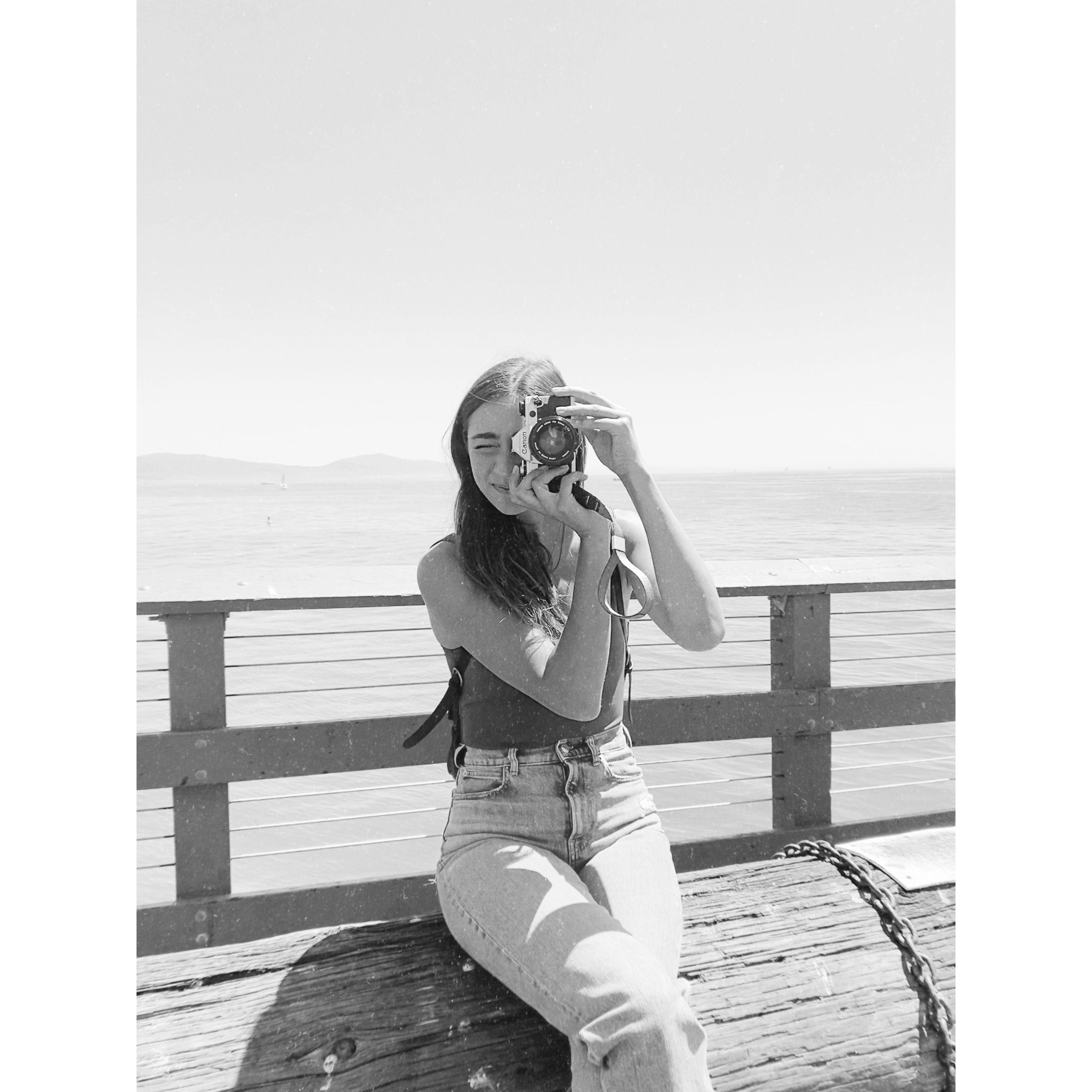 And explored the pier...