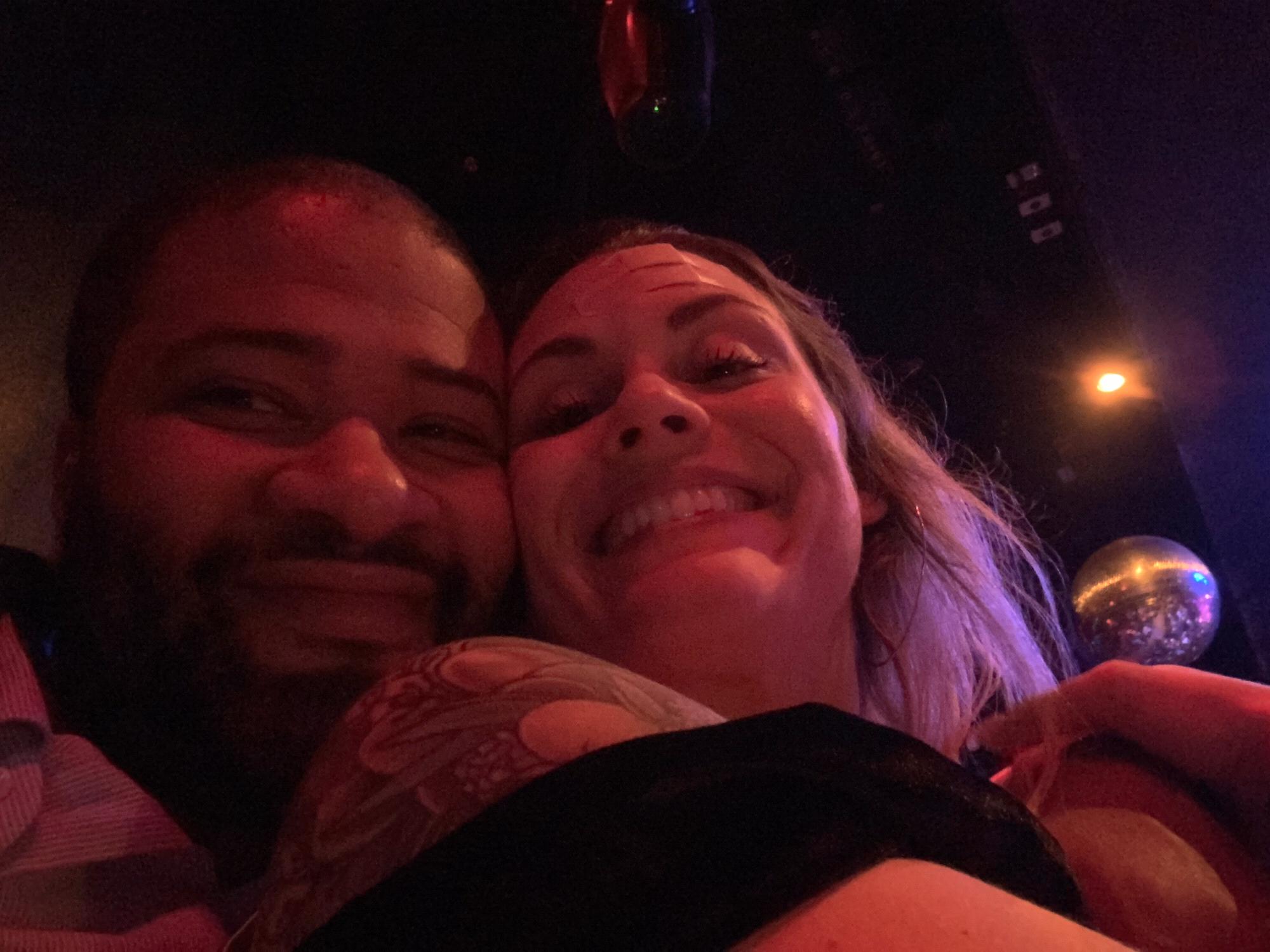 Booker T show with Mom & Dad