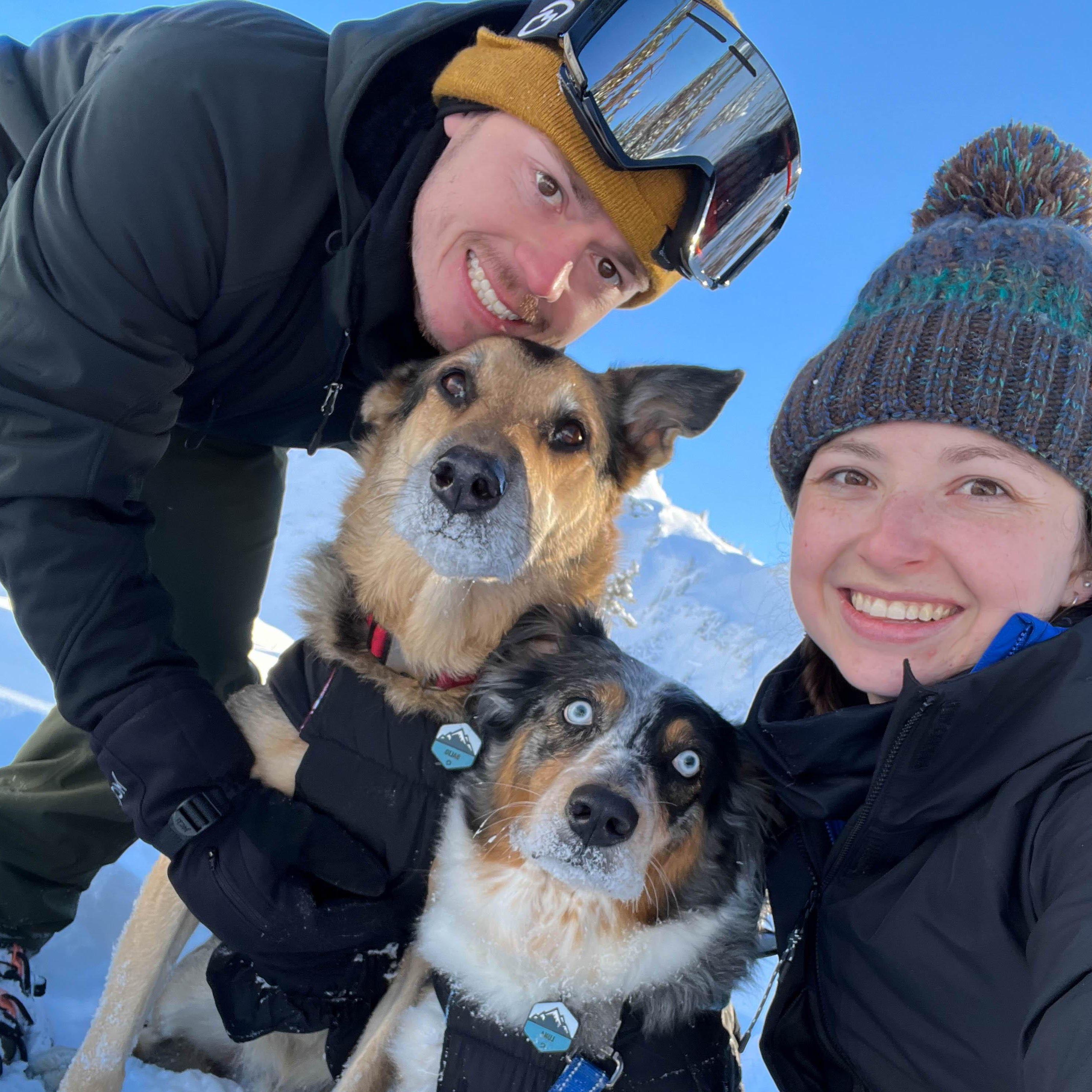 A cold day snowshoeing in Washington State