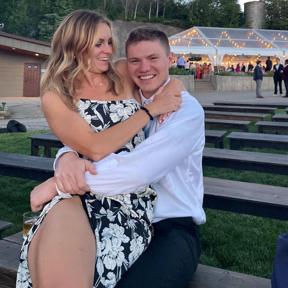 We went to many weddings together...