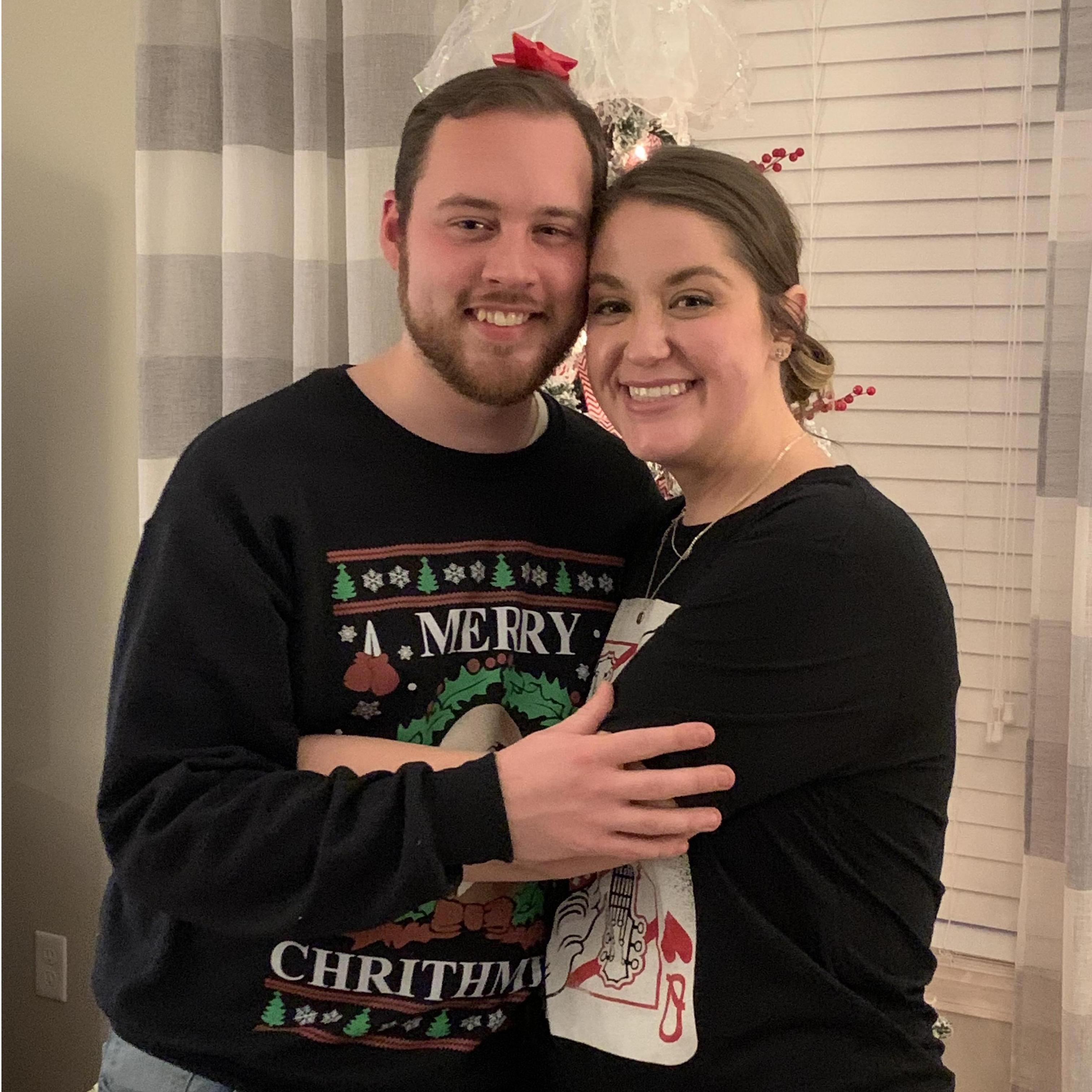 Our first Christmas together!