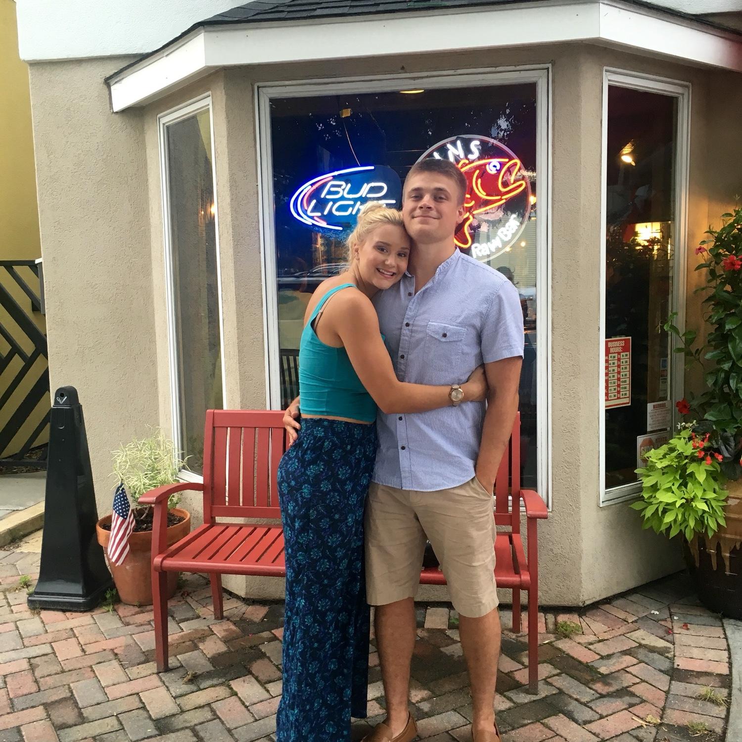 First beach trip together to Rehoboth. Summer 2016!