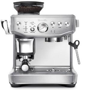 Breville The Barista Express Impress BES876BSS - Máquina de café con molinillo y espumador de leche, cafetera con compactado asistido, máquina de capuchino