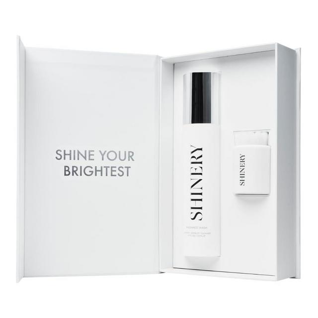 Shinery Radiance Wash Luxury Jewelry Cleaner and Brush Duo - Jewelry Cleaning Complete Gift Set - Perfect for Rings, Necklaces & Bracelets - Must-Have for Jewelry Lovers, Gift Set (1 Wash, 1 Brush)
