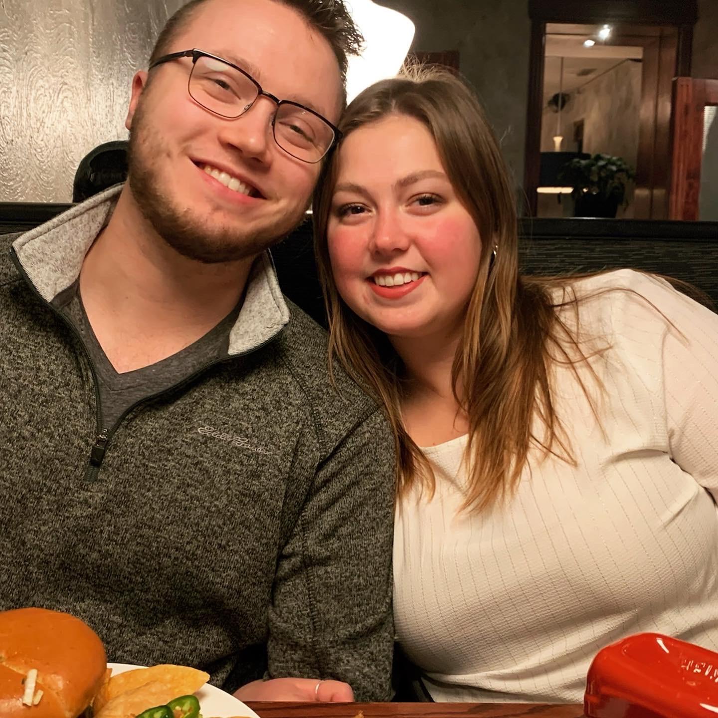 Jon's 25th birthday supper November 2021