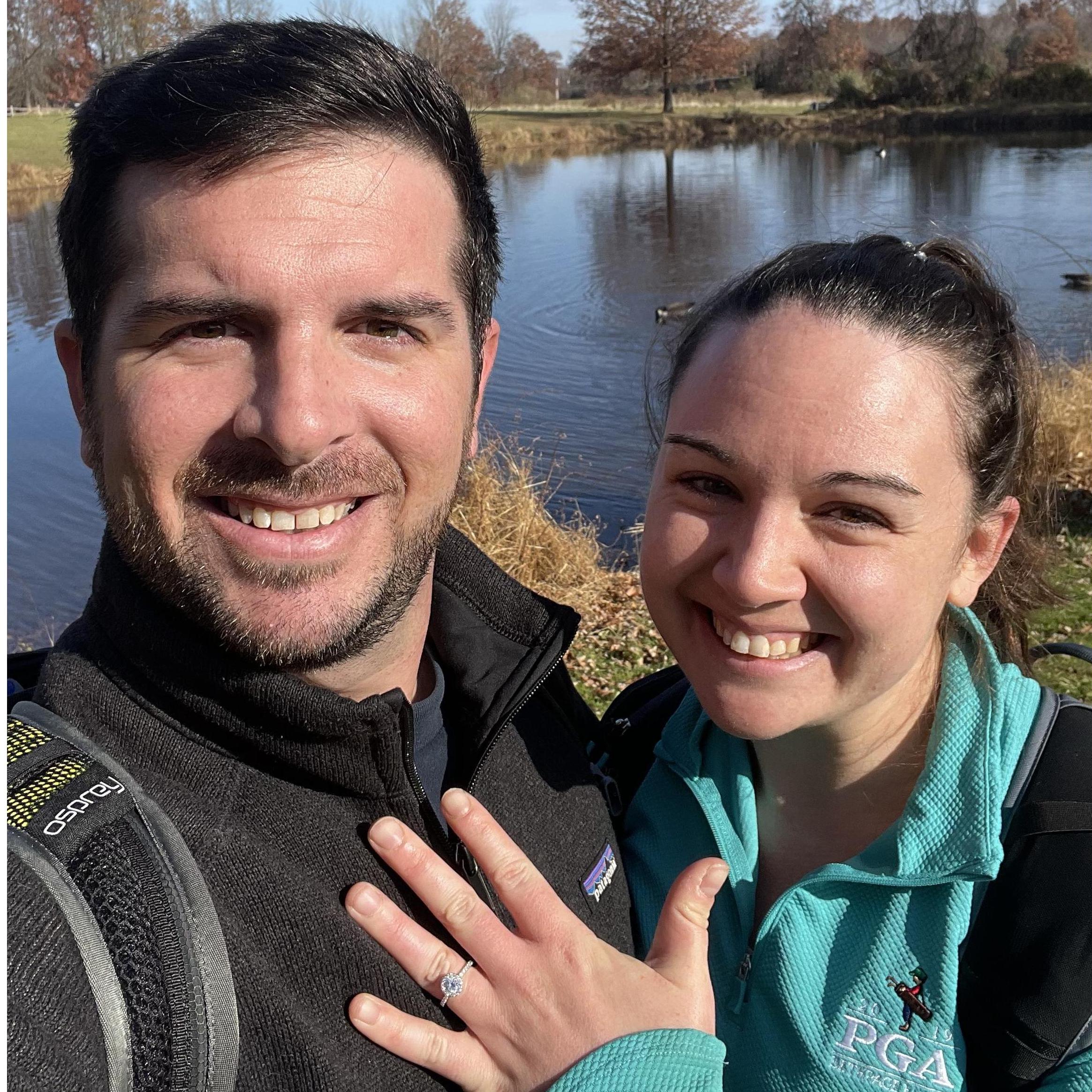 Proposal at Sourland Mountains