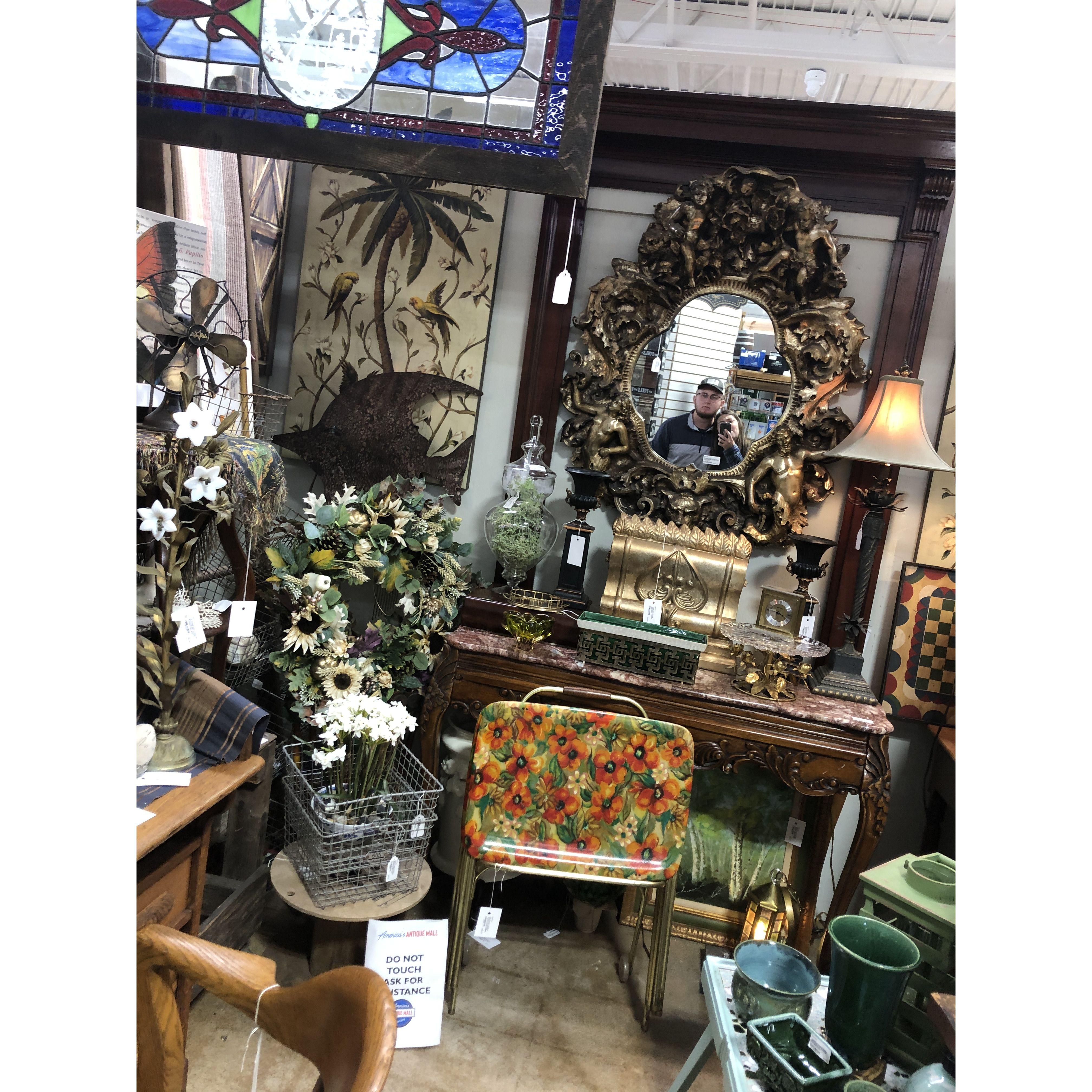 Our first date - Antique Mall of America!