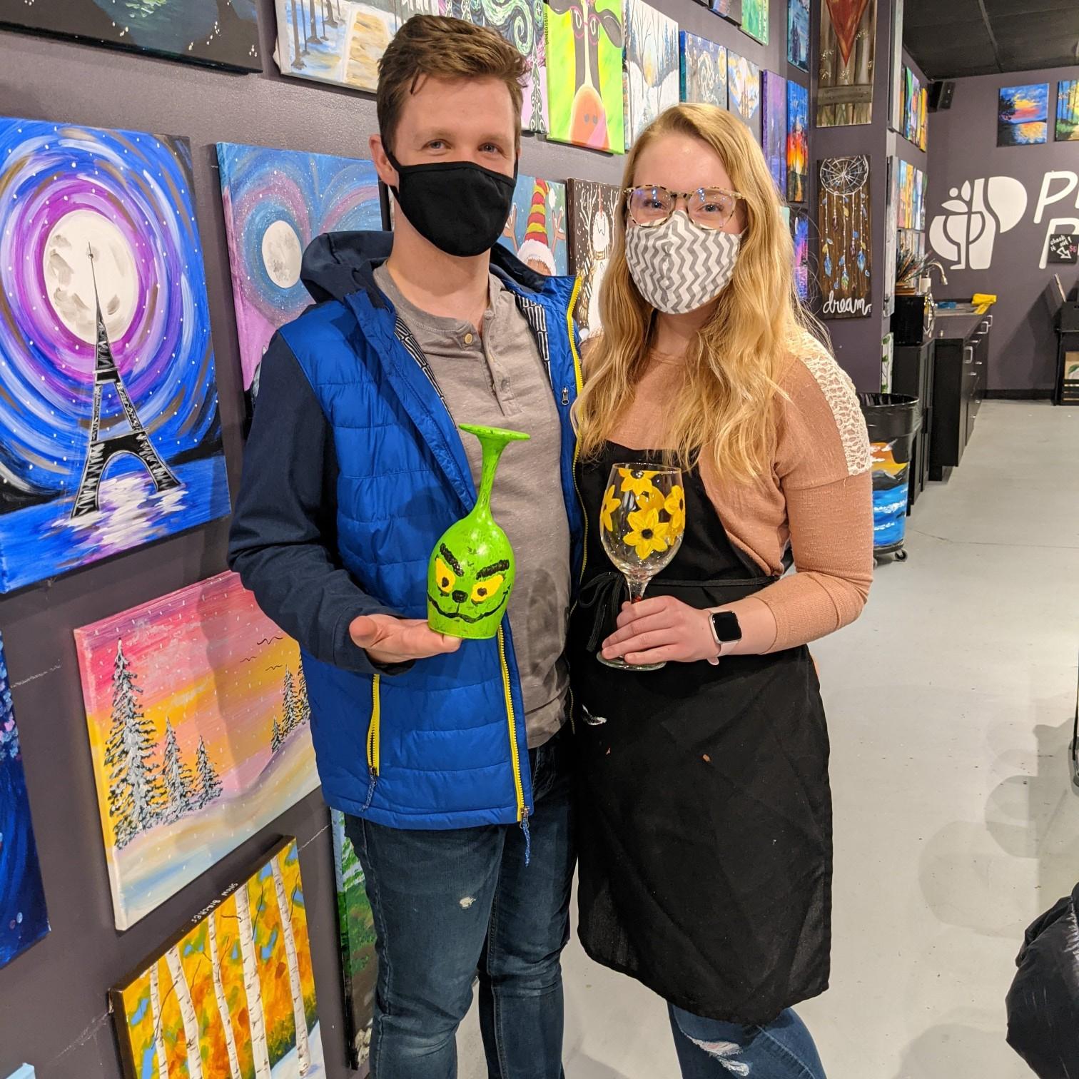 We painted with a twist 😊